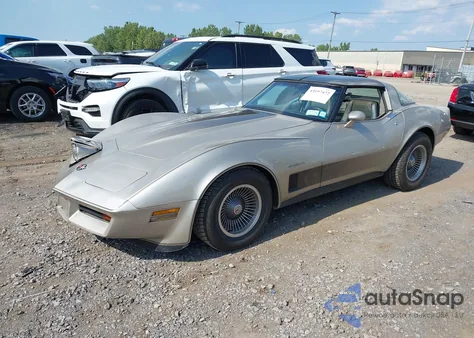 1982 Chevrolet Corvette from USA, damaged, VIN 1G1AY0782C5121573